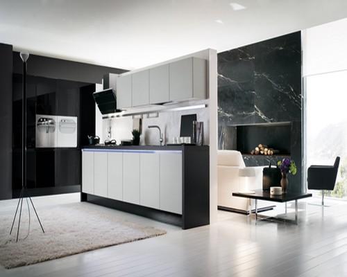 Cucine Moderne Laccate Lucide Opache Laminato Offerte Design Impiallacciate Scala Rall Maniglie Ad Incasso Filo Anta Mod Artika