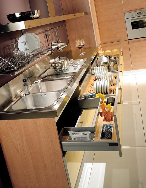 Cucine moderne laccate lucide opache laminato offerte ... Scolapiatti cucina muratura