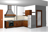 Cucina design materiali