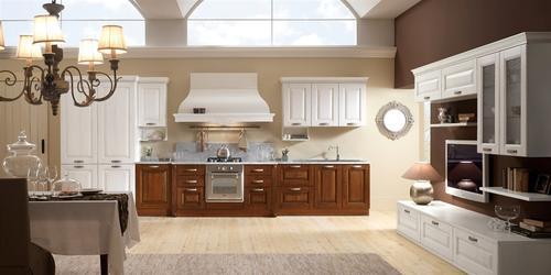 Divisori cucina soggiorno in cartongesso: idee da copiare per ... Soggiorno bianco e legno