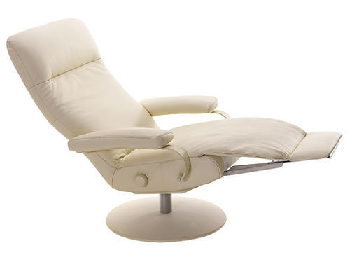 Poltrone relax imbottite in pelle tessuto rosso nero ... Poltrone relax moderne